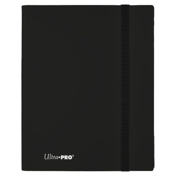 Ultra Pro Binder: 9 - Pocket: PRO: Eclipse: Jet Black - Lost City Toys