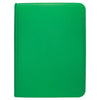 Ultra Pro Binder: 9 - Pocket: PRO: Zippered: Vivid: Green - Lost City Toys