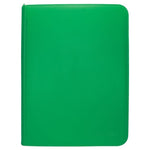 Ultra Pro Binder: 9 - Pocket: PRO: Zippered: Vivid: Green - Lost City Toys