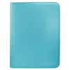 Ultra Pro Binder: 9 - Pocket: PRO: Zippered: Vivid: Light Blue - Lost City Toys