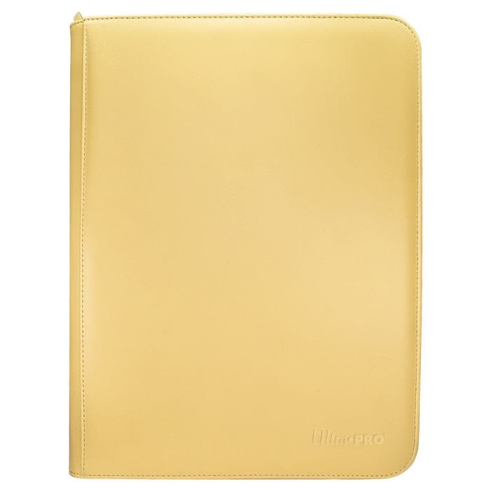 Ultra Pro Binder: 9 - Pocket: PRO: Zippered: Vivid: Yellow - Lost City Toys