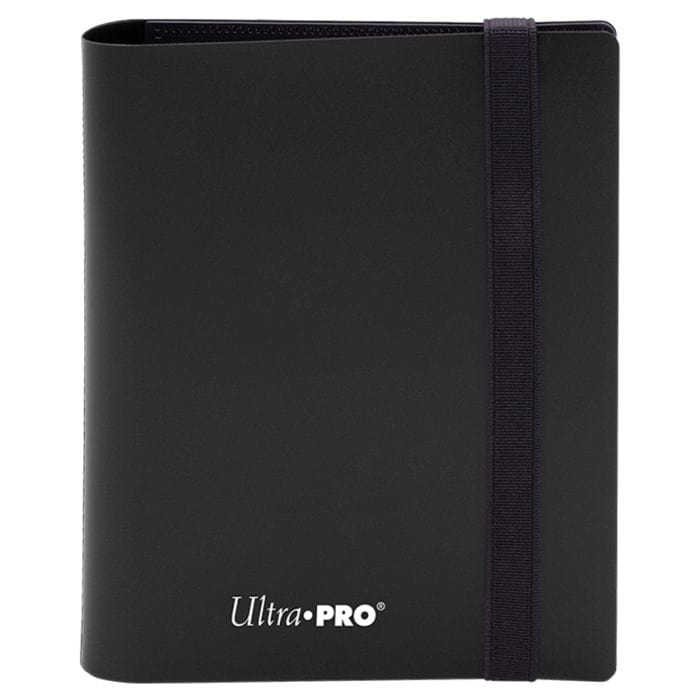 Ultra Pro Card Accessories Ultra Pro Binder: 2-Pocket: PRO: Eclipse: Jet Black