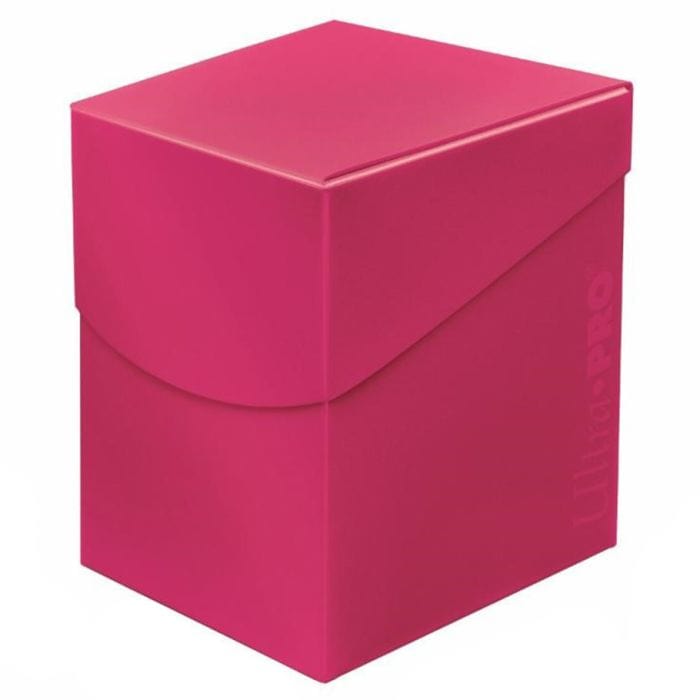 Ultra Pro Card Accessories Ultra Pro Deck Box: PRO 100+: Eclipse: Hot Pink