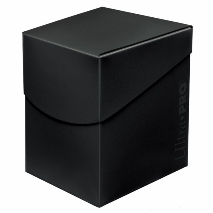 Ultra Pro Card Accessories Ultra Pro Deck Box: PRO 100+: Eclipse: Jet Black