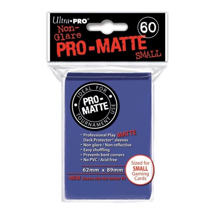 Ultra Pro Card Accessories Ultra Pro Deck Protector: PRO: Matte Small Blue (60)
