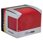 Ultra Pro Deck Box: Alcove Edge: Deluxe: Vivid: Red - Lost City Toys