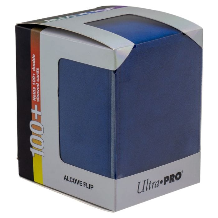 Ultra Pro Deck Box: Alcove Flip: Deluxe: Vivid: Blue - Lost City Toys