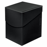 Ultra Pro Deck Box: PRO 100+: Eclipse: Jet Black - Lost City Toys