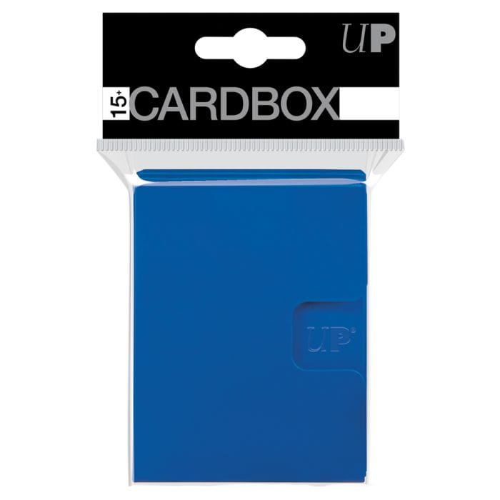 Ultra Pro Deck Box: PRO: 15+ Card Box: Blue (Pack of 3) - Lost City Toys