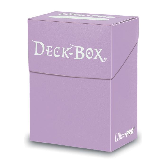 Ultra Pro Deck Box: PRO 80+: Solid Lilac - Lost City Toys