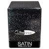 Ultra Pro Deck Box: Satin Cube: Glitter Black - Lost City Toys