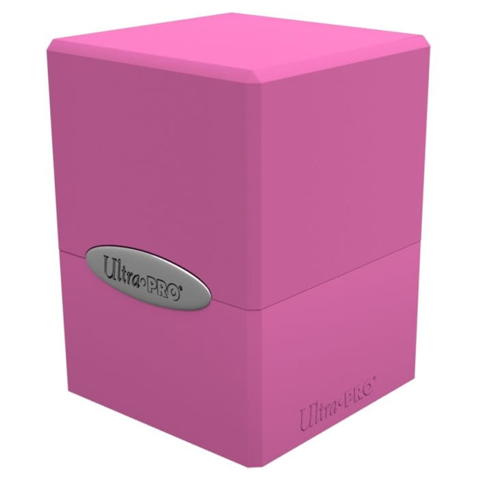 Ultra Pro Deck Box: Satin Cube: Hot Pink - Lost City Toys