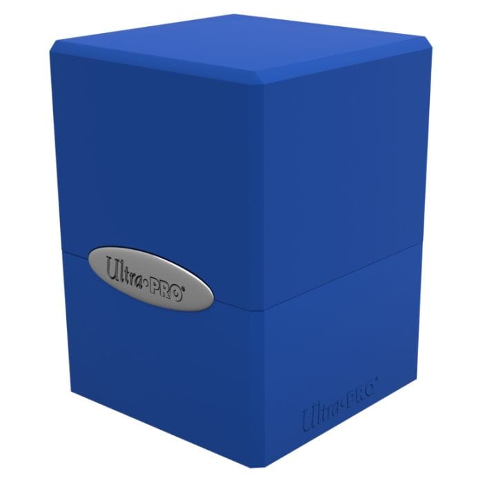 Ultra Pro Deck Box: Satin Cube: Pacific Blue - Lost City Toys