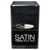 Ultra Pro Deck Box: Satin Tower: Glitter Black - Lost City Toys