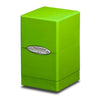 Ultra Pro Deck Box: Satin Tower: Lime Green - Lost City Toys