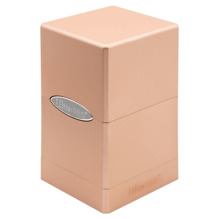 Ultra Pro Deck Box: Satin Tower: Metallic Rose Gold - Lost City Toys