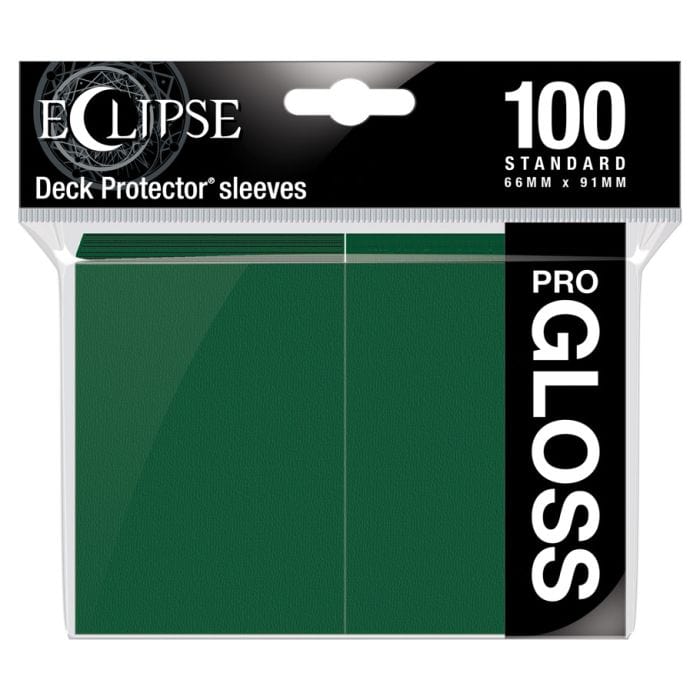Ultra Pro Deck Protector: Eclipse Gloss: Forest Green (100) - Lost City Toys