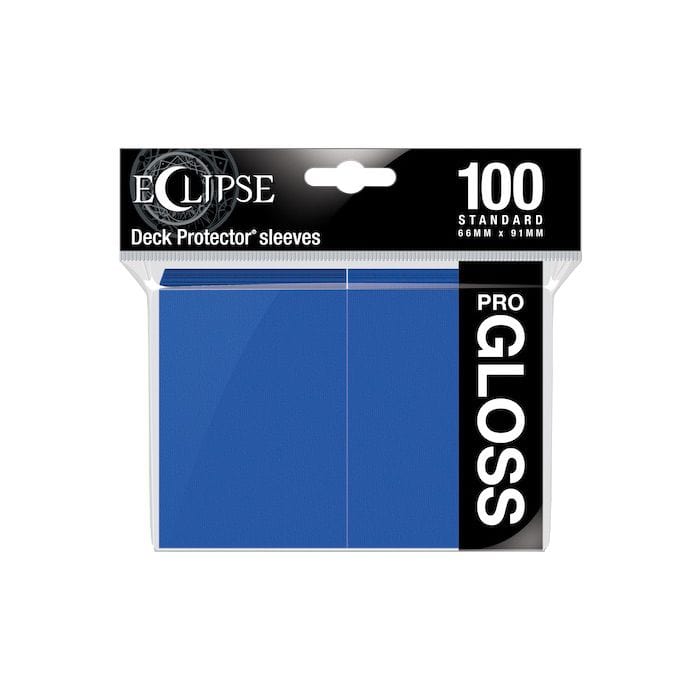Ultra Pro Deck Protector: Eclipse Gloss: Pacific Blue (100) - Lost City Toys