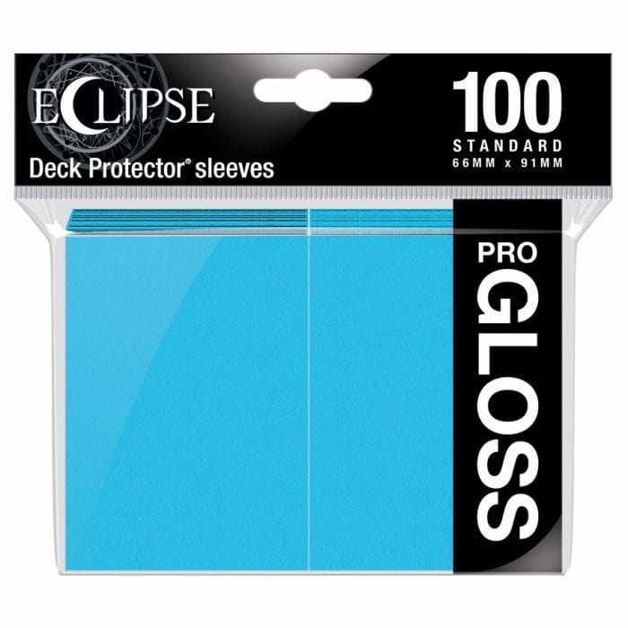 Ultra Pro Deck Protector: Eclipse Gloss: Sky Blue (100) - Lost City Toys