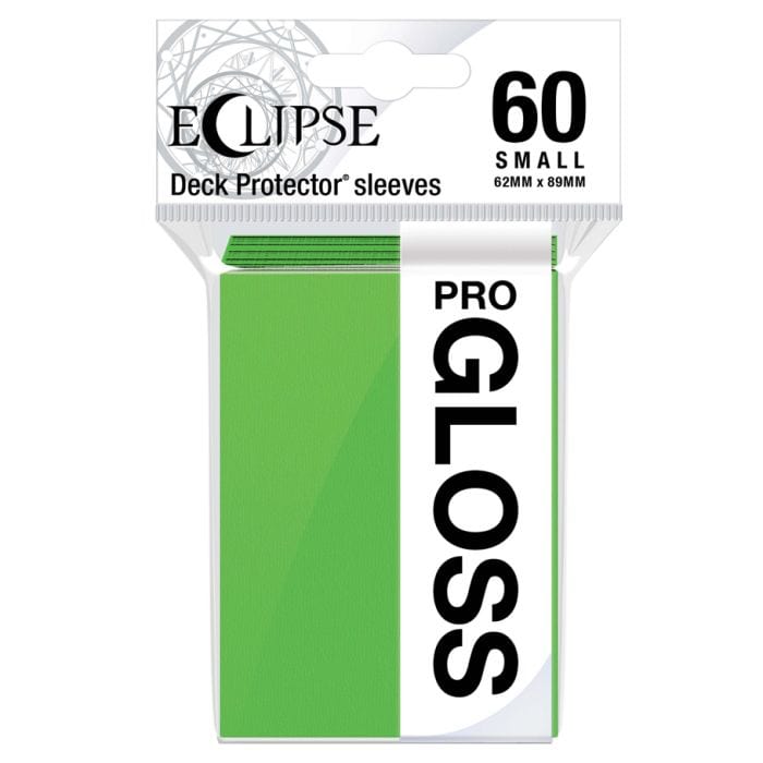 Ultra Pro Deck Protector: Eclipse Gloss: Small Lime Green (60) - Lost City Toys