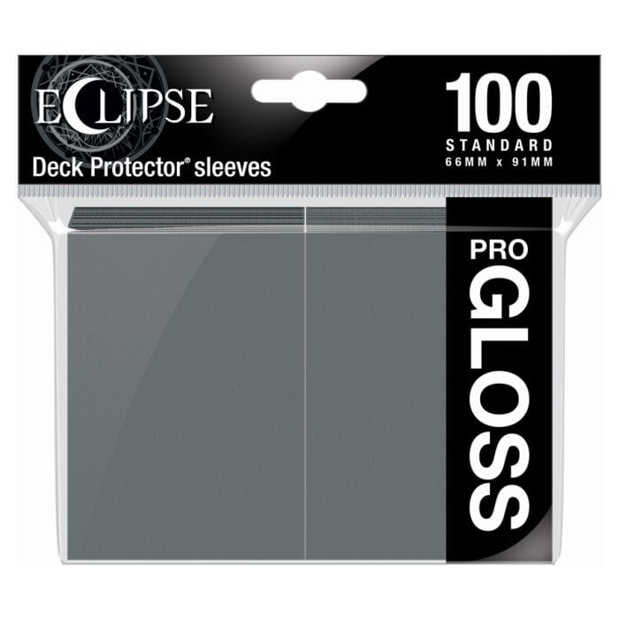 Ultra Pro Deck Protector: Eclipse Gloss: Smoke Grey (100) - Lost City Toys