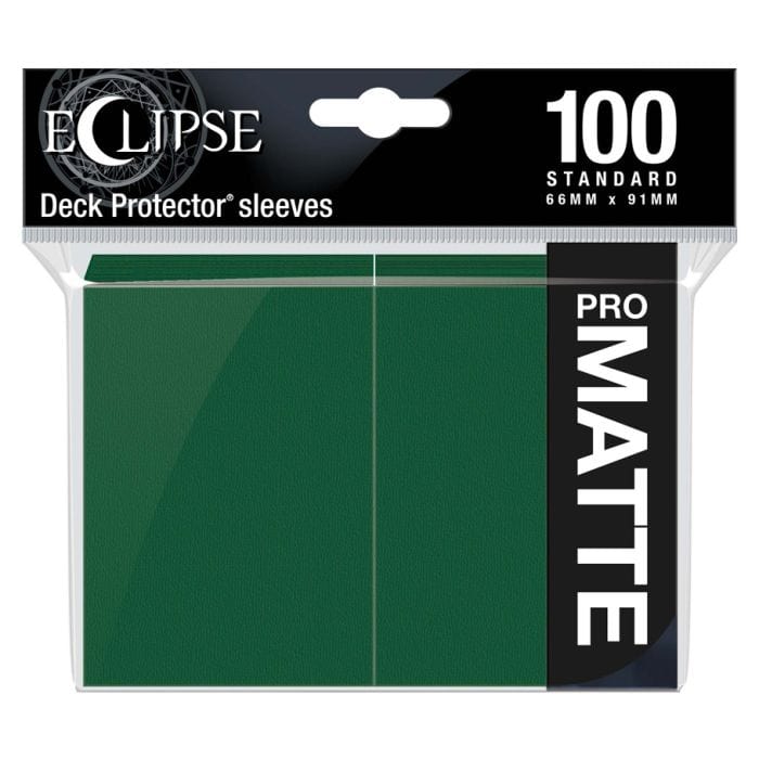 Ultra Pro Deck Protector: Eclipse: Matte Forest Green (100) - Lost City Toys