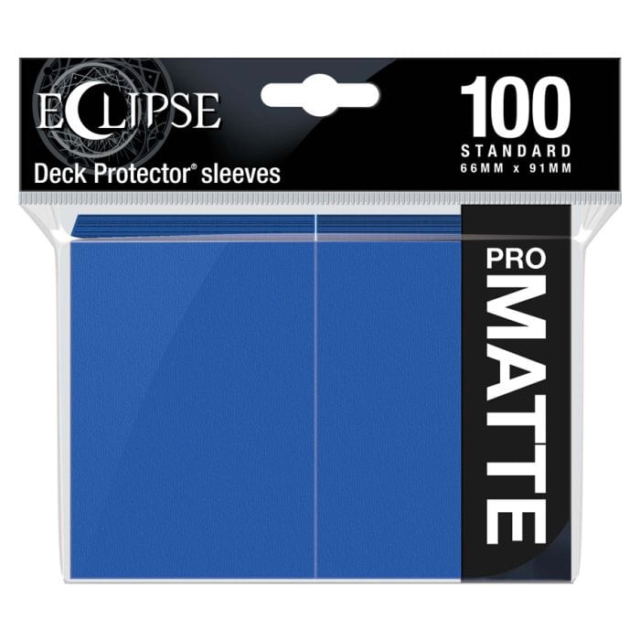 Ultra Pro Deck Protector: Eclipse: Matte Pacific Blue (100) - Lost City Toys