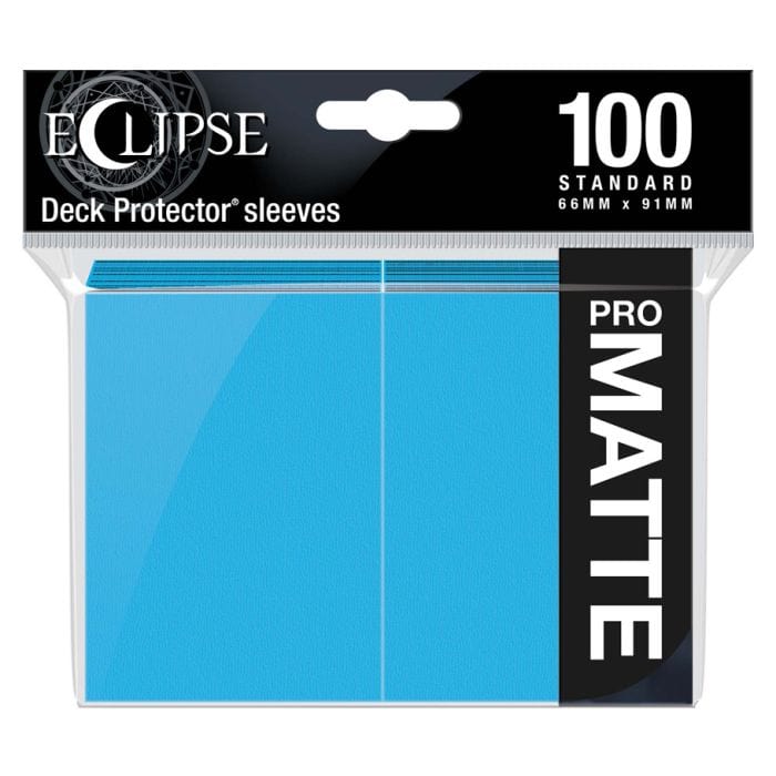 Ultra Pro Deck Protector: Eclipse: Matte Sky Blue (100) - Lost City Toys