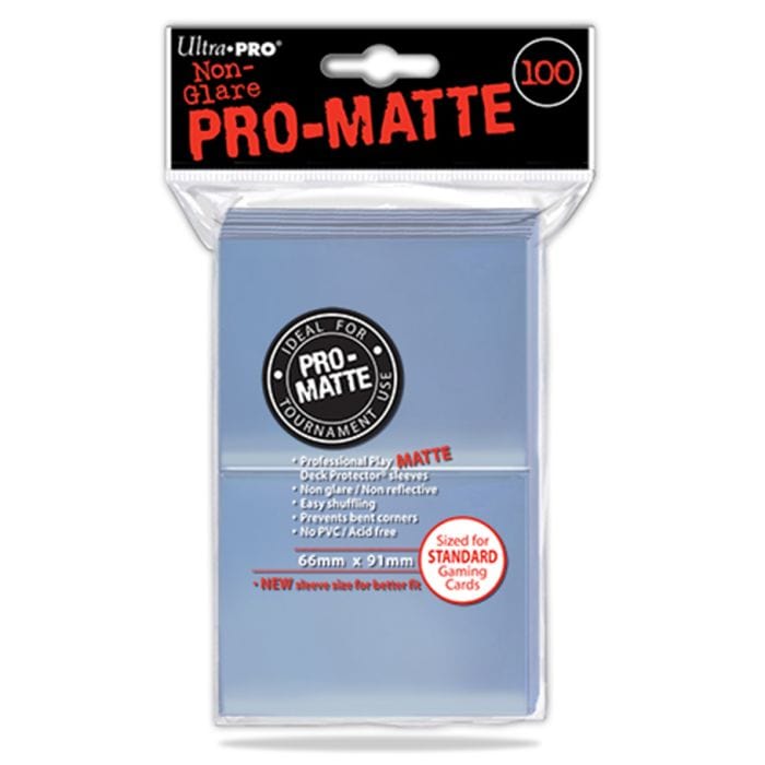 Ultra Pro Deck Protector: PRO: Matte Clear (100) - Lost City Toys