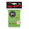 Ultra Pro Deck Protector: PRO: Matte Lime Green (50) - Lost City Toys