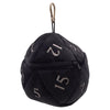 Ultra Pro Dice Bag: d20 Plush: Black - Lost City Toys