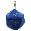 Ultra Pro Dice Bag: d20 Plush: Blue - Lost City Toys