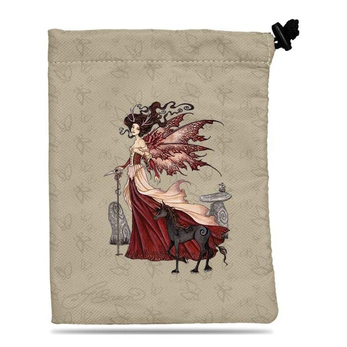 Ultra Pro Dice Bag: Treasure Nest: Amy Brown Red Queen - Lost City Toys