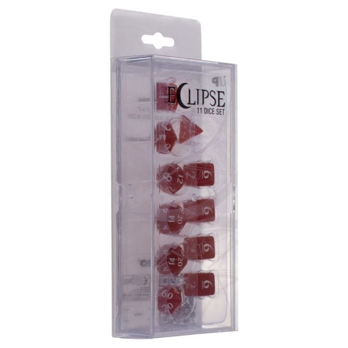 Ultra Pro Dice Set: Eclipse 11 Apple Red - Lost City Toys