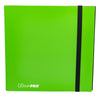 Ultra Pro International 12 - Pocket Eclipse PRO - Binder - Lime Green - Lost City Toys