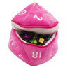 Ultra Pro International D20 Plush Dice Bag - Hot Pink - Lost City Toys