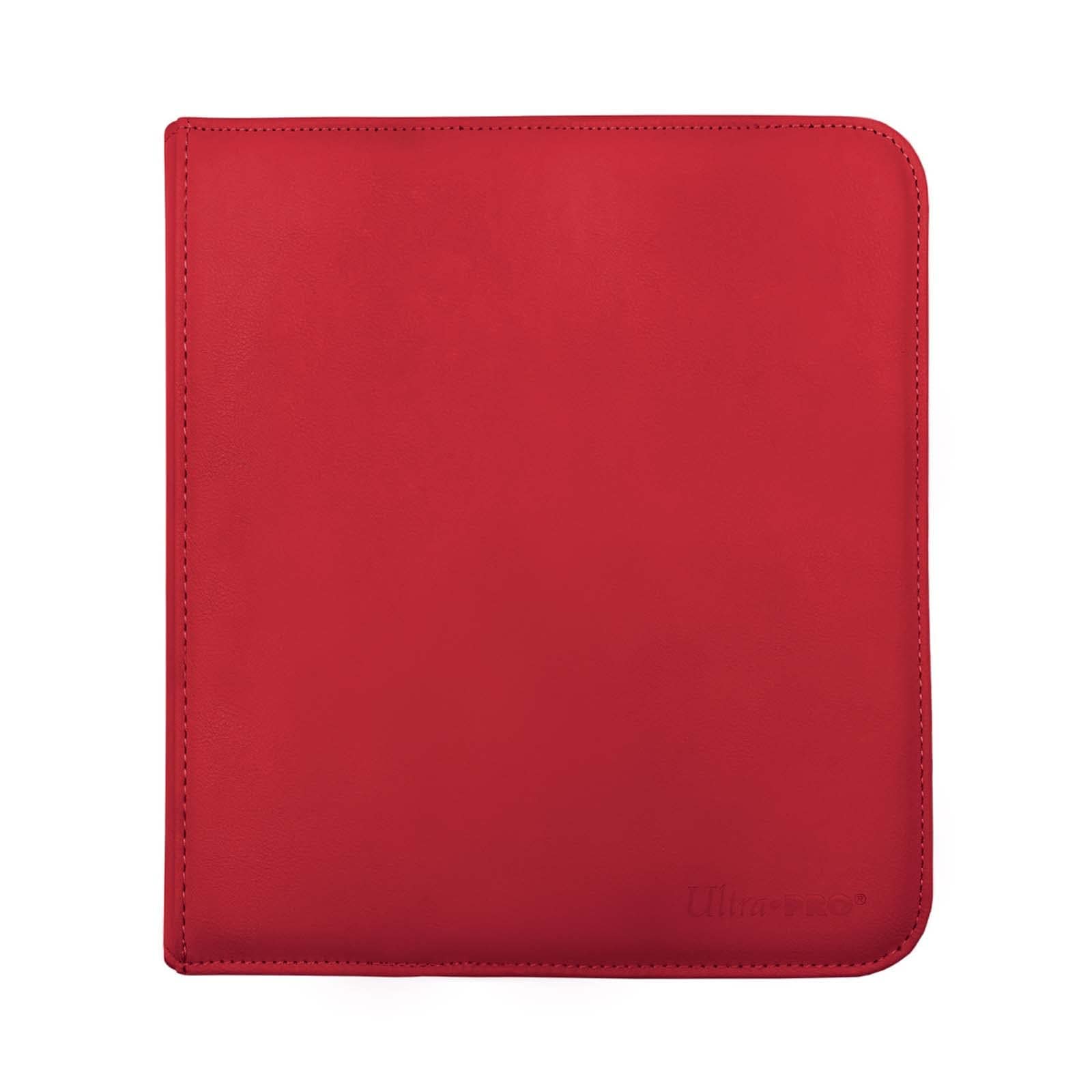 Ultra Pro International, LLC Accessories Ultra Pro International Vivid 12-Pocket Zippered PRO-Binder - Red