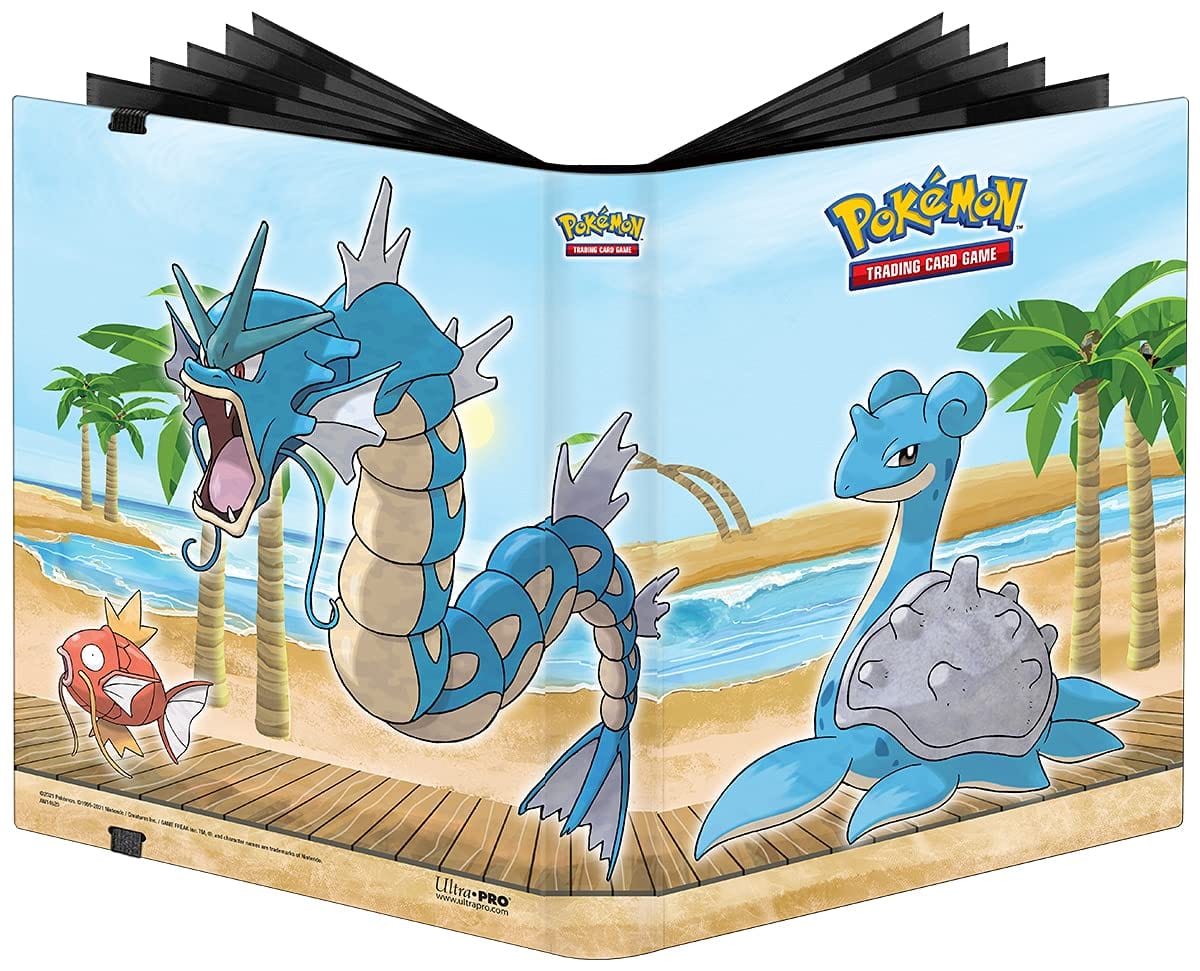 Ultra Pro International Pokemon TCG: Gallery Series Seaside 9 - Pocket PRO - Binder - Lost City Toys