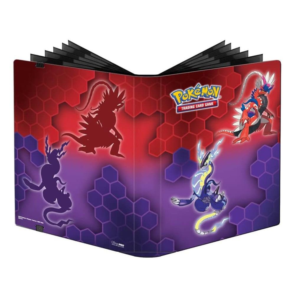 Ultra Pro International Pokemon TCG: Koraidon & Miraidon 9 - Pocket PRO Binder - Lost City Toys