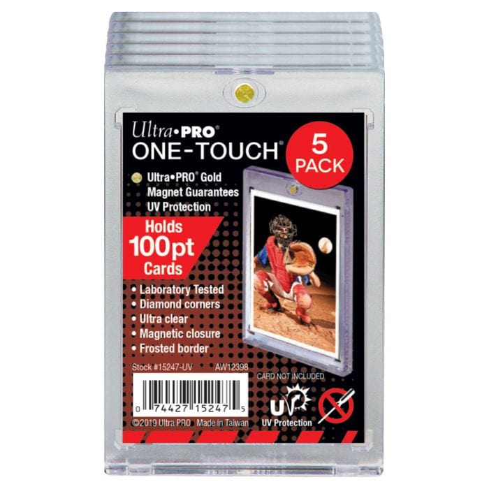 Ultra Pro One - Touch: Magnetic Holder UV 100pt (Pack of 5) - Lost City Toys