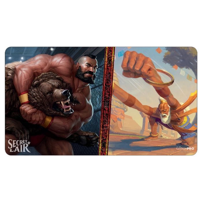 Ultra Pro Playmat: Magic the Gathering: Secret Lair: Zangief & Dhalsim - Lost City Toys