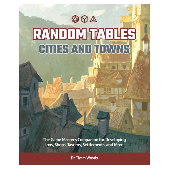 Ulysses Press Random Tables: Cities and Towns - Lost City Toys