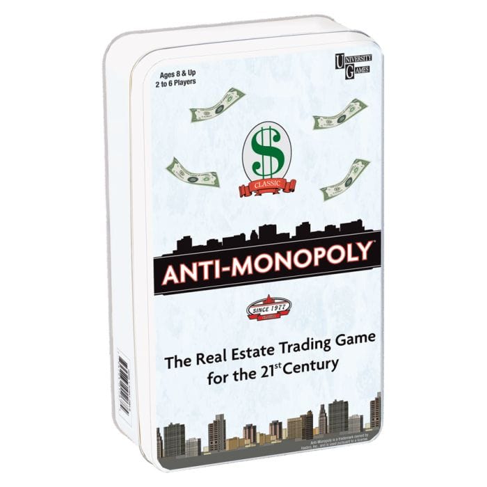 University Games Anti - Monopoly Tin - Lost City Toys