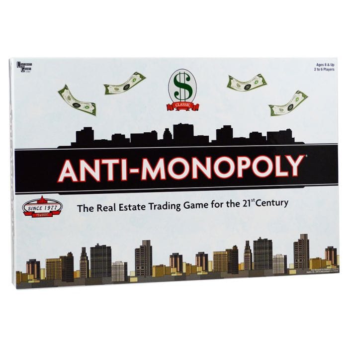 University Games Board Games University Games Anti-Monopoly