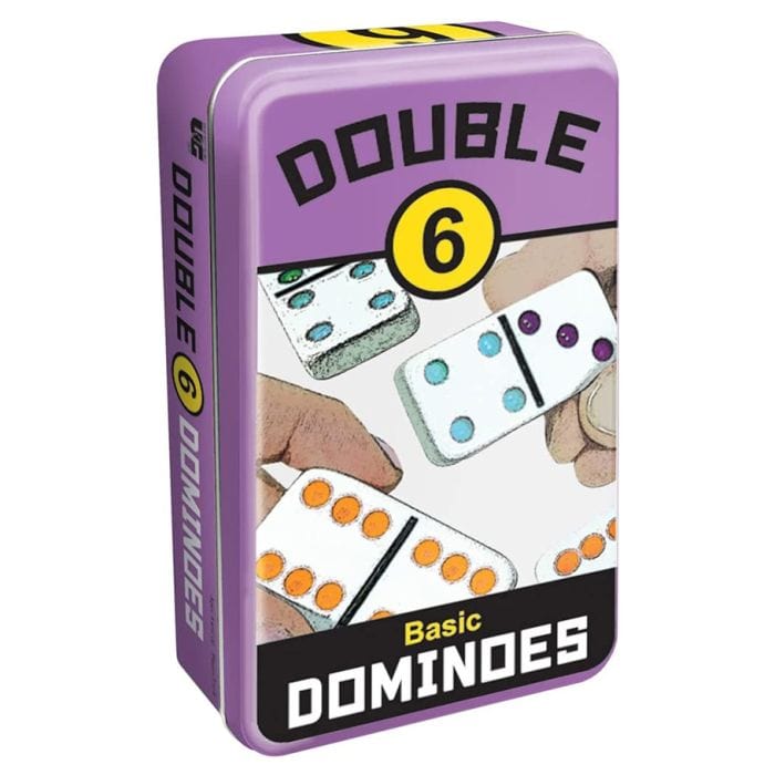 University Games Board Games University Games Dominoes: Double 6 Basic