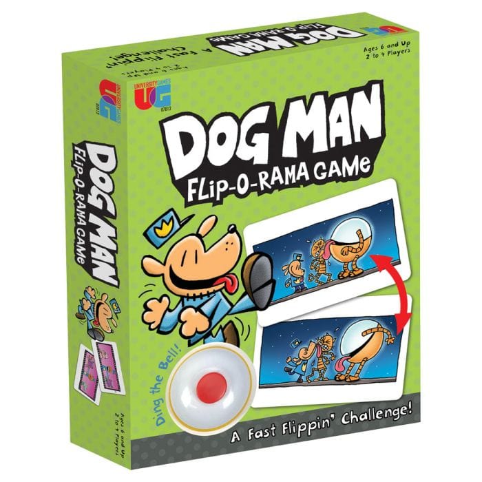 University Games DogMan: Flip - O - Rama Game - Lost City Toys