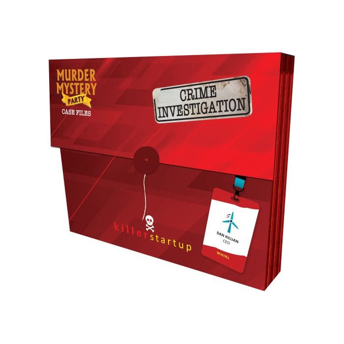 University Games Murder Mystery Party Case Files: Killer Startup - Lost City Toys