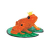 University Games Puzzle: 3D Crystal: Frogs (Orange) - Lost City Toys