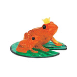 University Games Puzzle: 3D Crystal: Frogs (Orange) - Lost City Toys