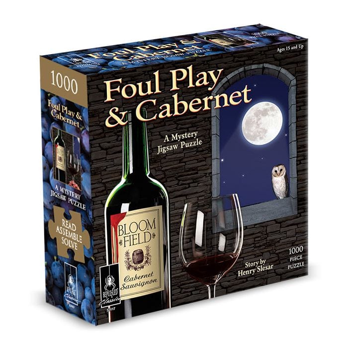 University Games Puzzle: Foul Play & Cabernet 1000 Piece - Lost City Toys